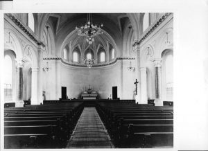 Dedication of the new church and the Winter Chapel